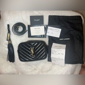 Authentic YSL Lou belt bag